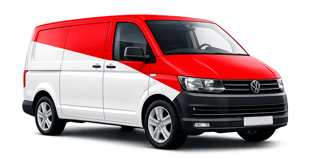 Medium courier van for up to 400kg freight delivery